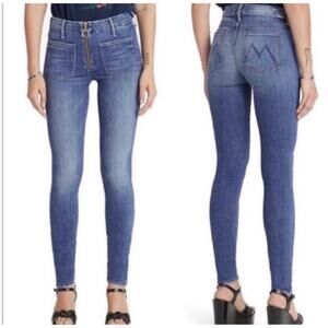 MOTHER The Patch XYZ Looker Skinny Jeans